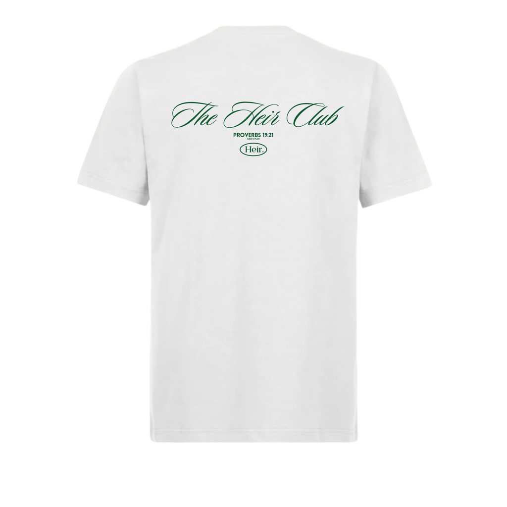 T-shirt “God´s Plan” aged green