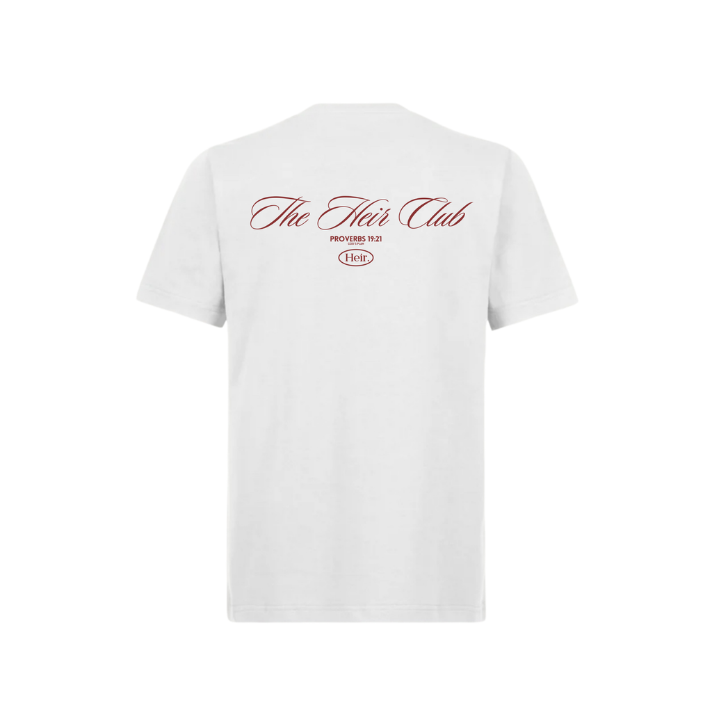 T-shirt “God´s Plan” Burgundy red