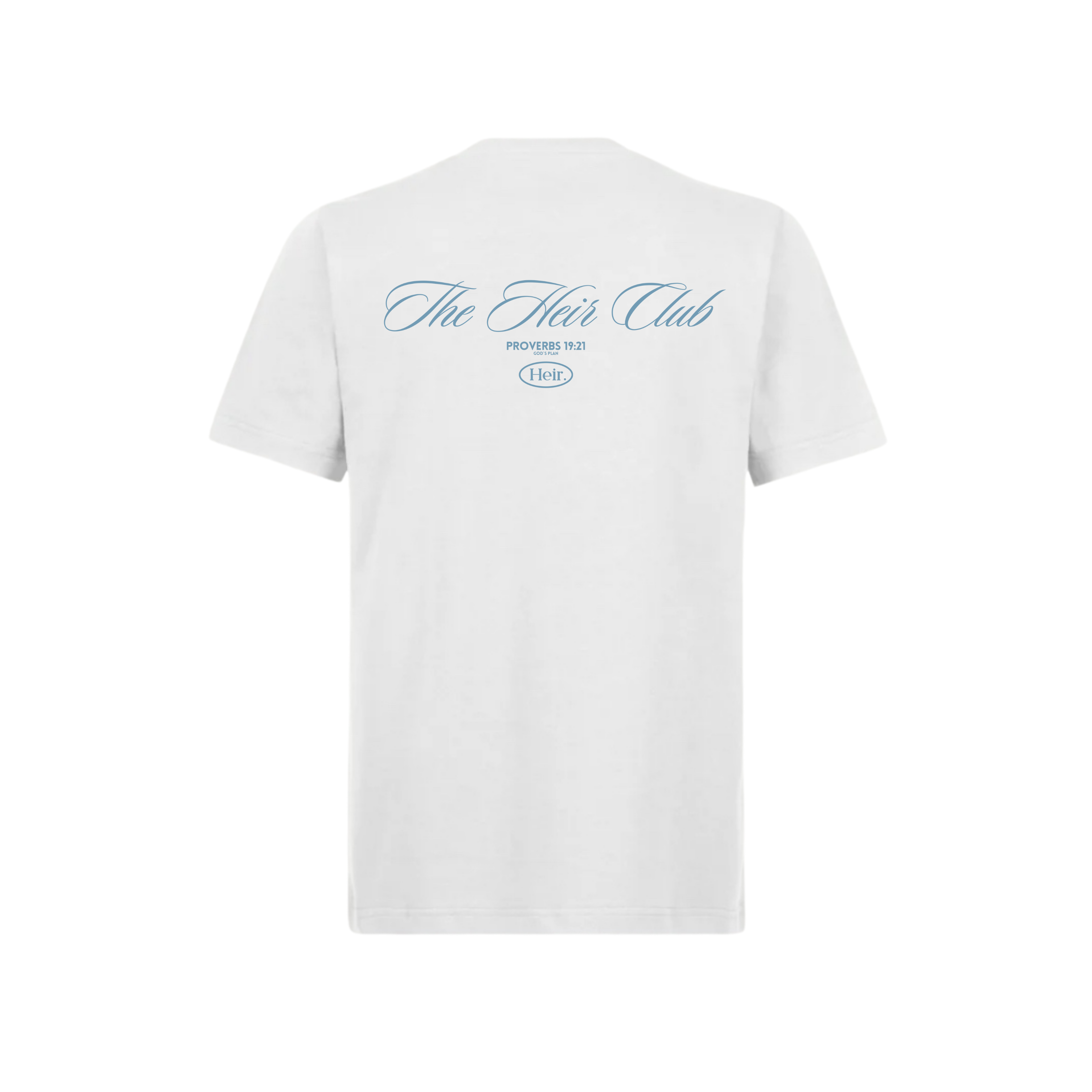 T-shirt “God´s Plan” Sky Blue