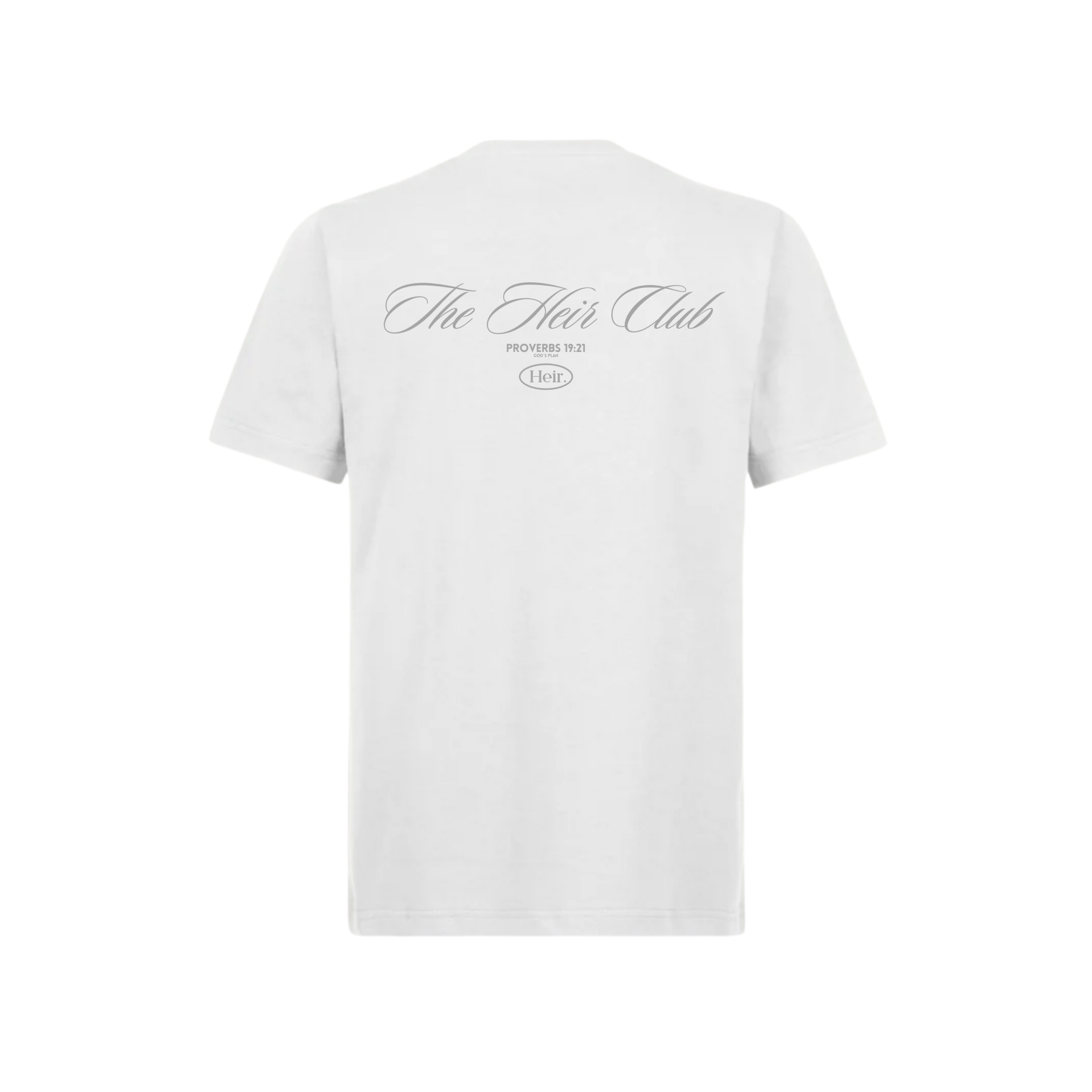 T-shirt “God´s Plan” grey
